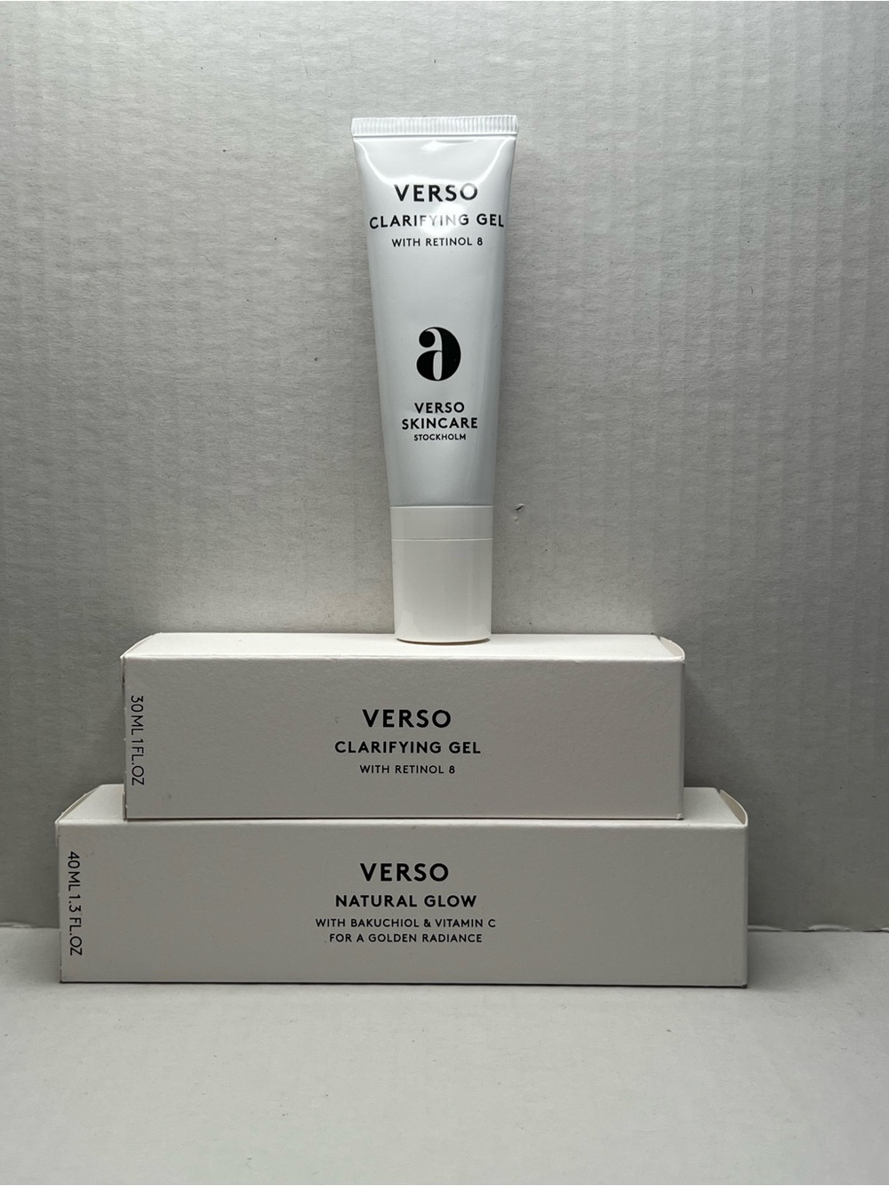 Verso Clarifying Gel X2 & Natural Glow Bundle